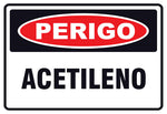 Perigo - Acetileno