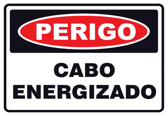 Perigo - Cabo Energizado