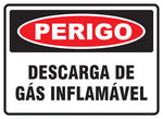 Perigo - Descarga de Gás Inflamável