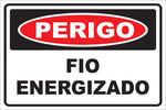 Perigo - Fio Energizado