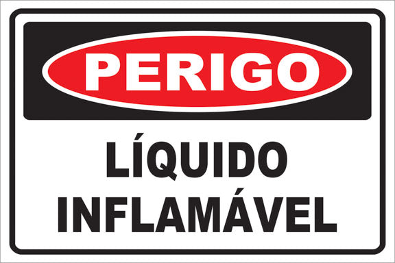 Perigo - Líquido Inflamável