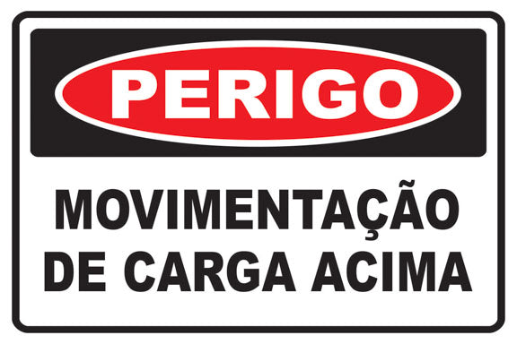 Perigo - Movimentação de Carca Acima