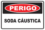 Perigo - Soda Cáustica