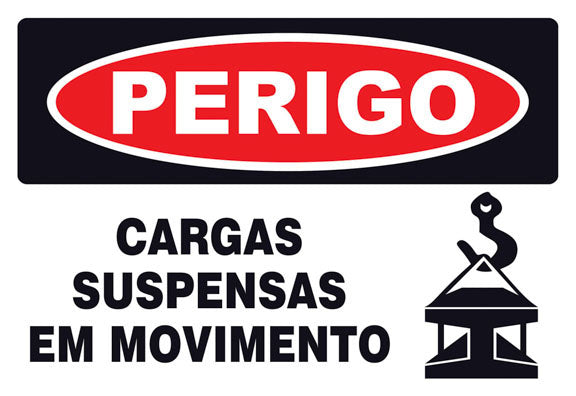 Perigo - Cargas Suspensas em Movimento
