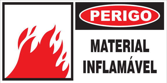 Perigo - Material Inflamável
