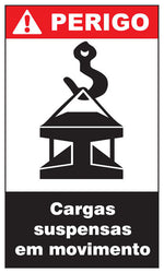 Perigo - Cargas Suspensas em Movimento