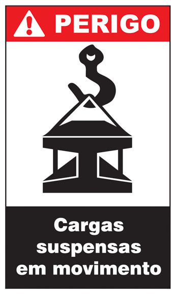 Perigo - Cargas Suspensas em Movimento