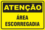 Atenção - Área Escorregadia