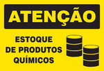 Atenção - Estoque de Produtos Químicos