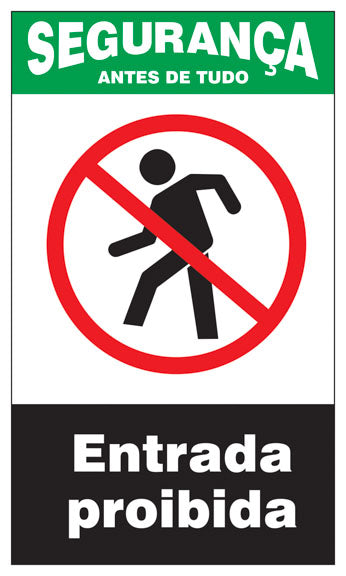 Segurança - Entrada Proibida