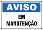 Aviso - Em Manutenção