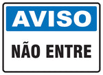 Aviso - Não Entre