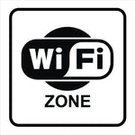 Sinalização Wi-Fi Zone