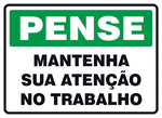 Pense - Mantenha Sua Atenção no Trabalho