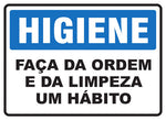 Higiene - Faça da Ordem e da Limpeza um Hábito