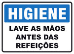 Higiene - Lave as Mãos Antes das Refeições