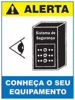 Alerta - Conheça o seu Equipamento