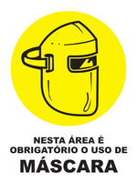 Nesta Área É Obrigatório o Uso de Máscara
