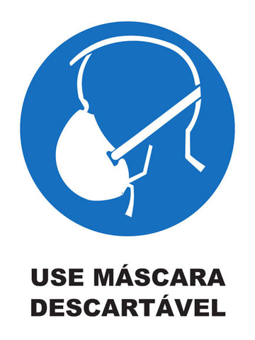 Use Máscara Descartável