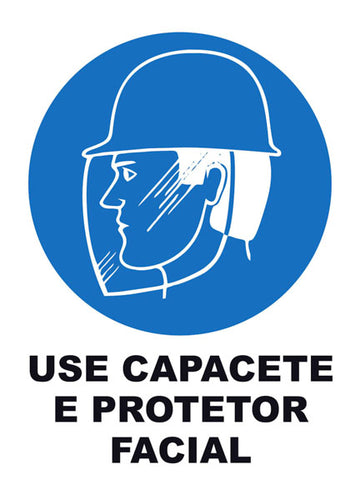 Use Capacete e Protetor Facil