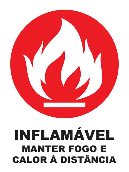 Inflamável Manter Fogo e Calor à Distância