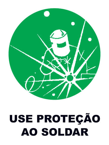 Use Proteção ao Soldar
