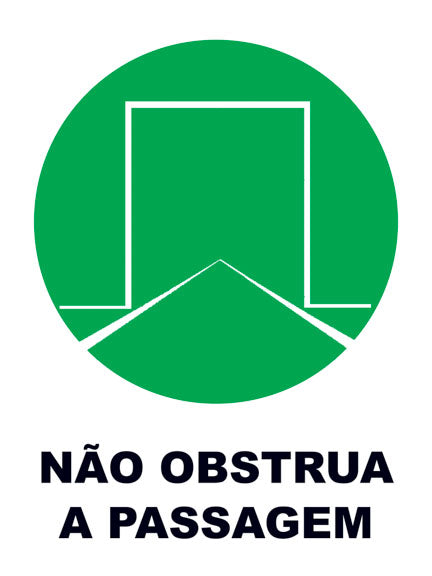 Não Obstrua a Passagem