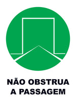 Não Obstrua a Passagem