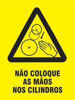 Não Coloque as Mãos nos Cilindros