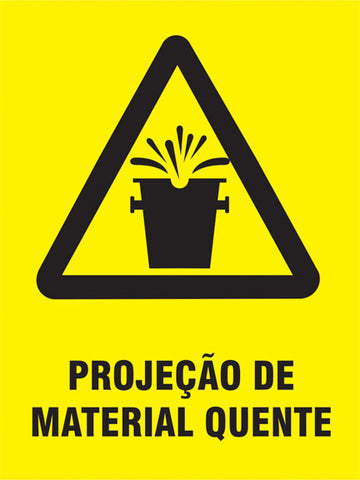 Projeção de Material Quente
