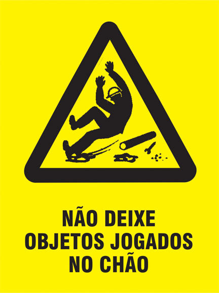 Não Deixe Objetos Jogados no Chão