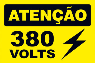 Atenção - 380 Volts