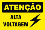 Atenção - Alta Voltagem