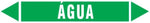 Etiqueta de Tubulação - Água
