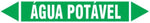 Etiqueta de Tubulação - Água Potável