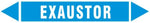 Etiqueta de Tubulação - Exaustor