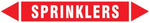 Etiqueta de Tubulação - Sprinklers