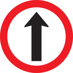 Sinalização de Trânsito - Siga em Frente