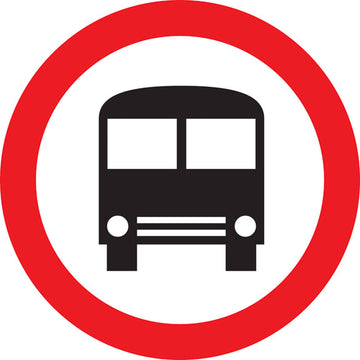 Sinalização de Trânsito - Circulação Exclusiva de Ônibus
