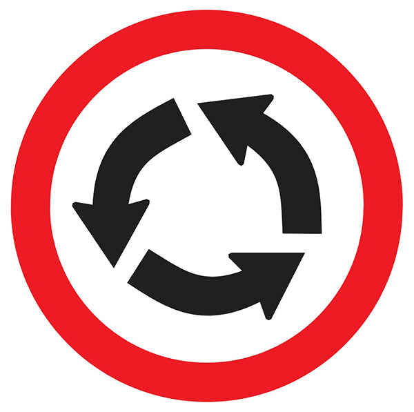 Sinalização de Trânsito - Sentido Circular Obrigatório