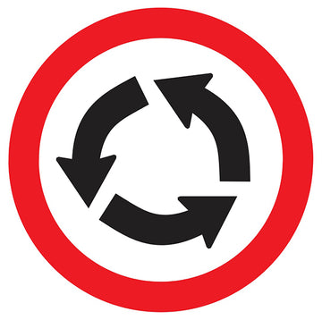 Sinalização de Trânsito - Sentido Circular Obrigatório