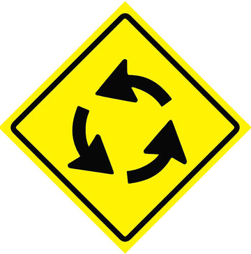 Sinalização de Trânsito - Intersecção em Círculo