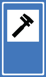 Sinalização de Serviço Auxiliar - Serviço Mecânico SAU-07