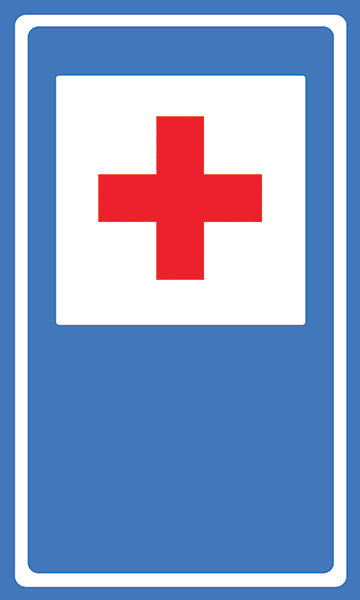 Sinalização de Serviço Auxiliar - Pronto Socorro SAU-10