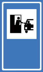 Sinalização de Serviço Auxiliar - Pedágio SAU-18