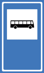 Sinalização de Serviço Auxiliar - Ponto de Parada SAU-26
