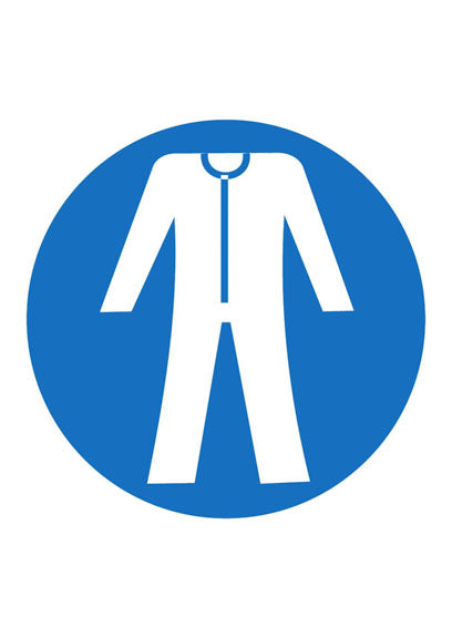 Pictograma para Quadro / Painel de EPI - Roupa de Proteção