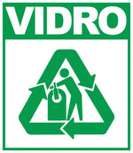 Painel de Reciclagem e Orientação de Coleta Seletiva - Vidro
