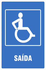 Acesso de Portadores de Necessidades Especiais - Saída - PNE