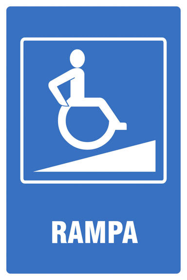Acesso de Portadores de Necessidades Especiais - Rampa - PNE